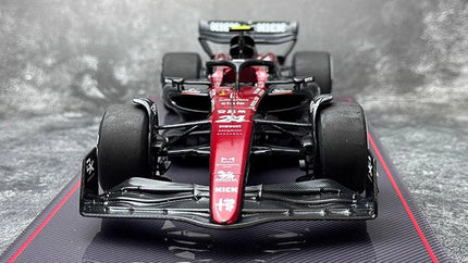 Kilo NZG Alfa Romeo F1 C43 #24 Zhou Guanyu Australia GP 1:18 Diecast Model Car - scale model for display