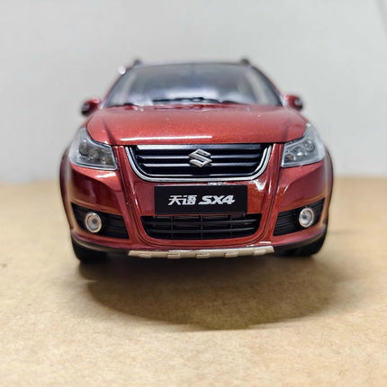 Original Suzuki SX4 Blue 1:18 Diecast Model Car - scale replica for enthusiasts