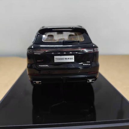YX Car Model Chery Tiggo 8L SUV Grey 1:18 Diecast Model Car - fine scale model replica