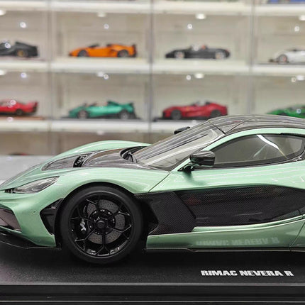 GT Spirit Rimac Nevera R Light Green GT547 1:18 Resin Model Car - showroom-quality model replica