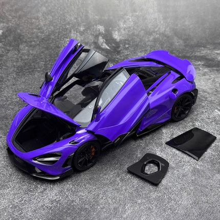 HPD McLaren 765LT Red 1:18 Diecast Model Car - fine scale model replica