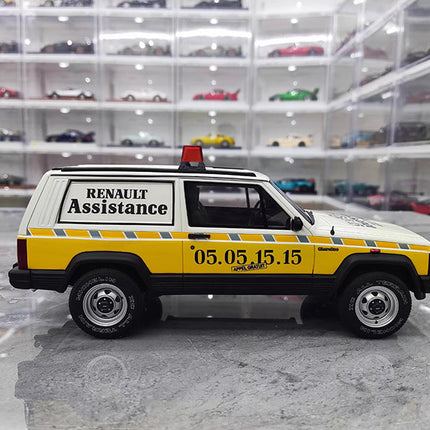 Otto Jeep Police Edition 1:18 Resin Model Car - detailed die-cast style model