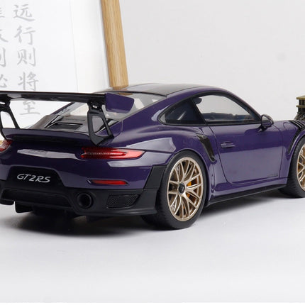 GT Spirit Porsche 911 (991.2) Ultraviolet Purple 1:18 Resin Model Car - fine detailed model replica