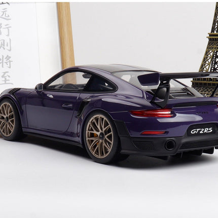 GT Spirit Porsche 911 (991.2) Ultraviolet Purple 1:18 Resin Model Car - collectible scale model car