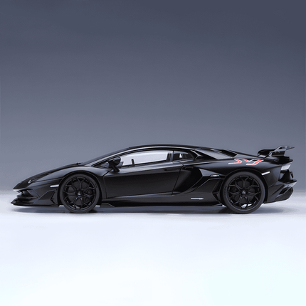 AutoArt Lamborghini Aventador SVJ Black 1:18 Diecast Model Car - collectible scale model car