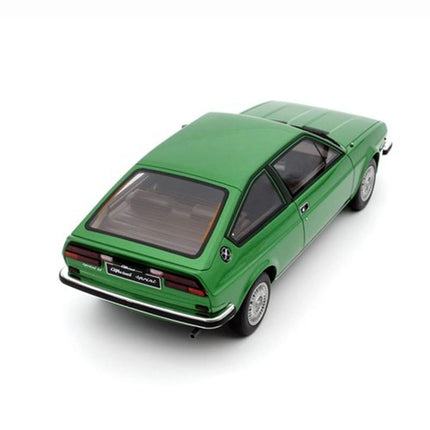 Otto Alfa Romeo Green 1:18 Resin Model Car - scale model for display