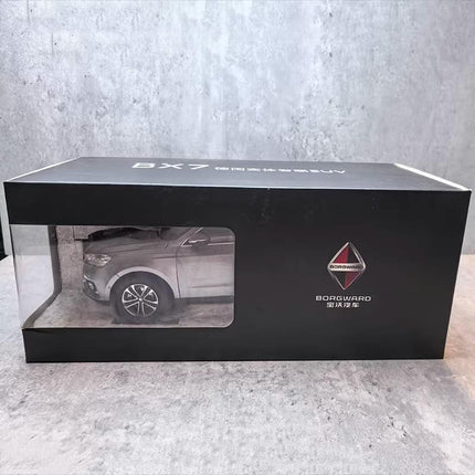 YX Car Model Borgward BX7 SUV Red 1:18 Diecast Model Car - scale model for display