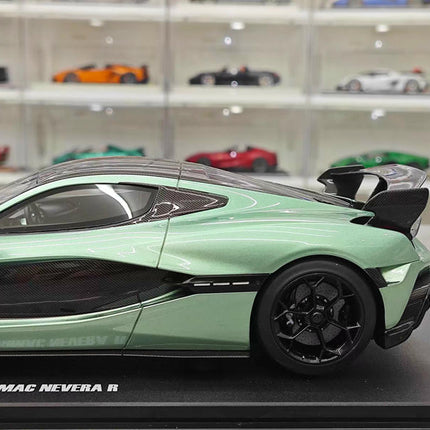 GT Spirit Rimac Nevera R Light Green GT547 1:18 Resin Model Car - scale model collectible piece