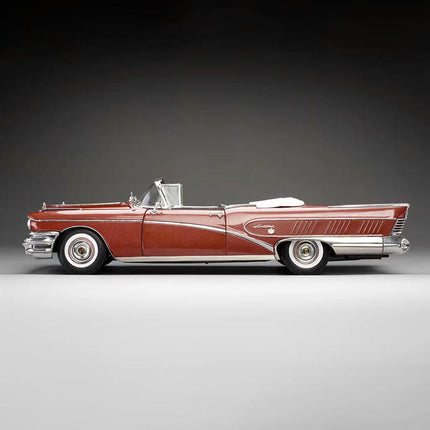 Sun Star Buick Limited Riviera Coupe 1958 1:18 Diecast Model Car - hand-finished display model