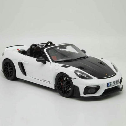 Norev Porsche 718 Spyder RS Weissach Pack 1:18 Diecast Model Car - detailed collector display model