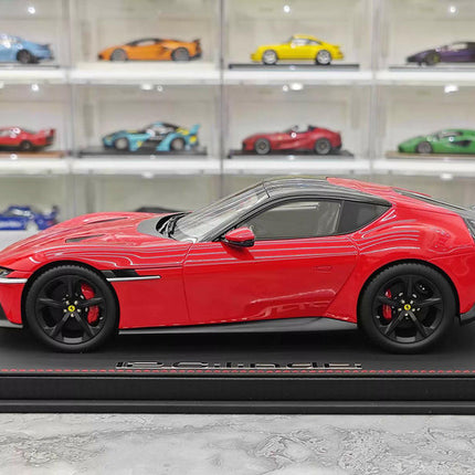 BBR Ferrari 12 Cilindri Coupe Red 1:18 Resin Model Car - fine detailed model replica