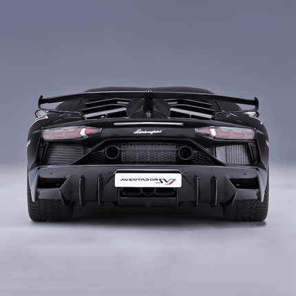 AutoArt Lamborghini Aventador SVJ Black 1:18 Diecast Model Car - scale model for display
