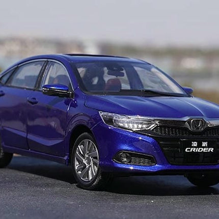 YX Car Model Honda Crider 2019 Blue 1:18 Diecast Model Car - detailed die-cast style model