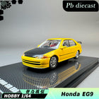 HOBBY Honda EG9 Yellow 1:64 Diecast Model Car - detailed collector display model