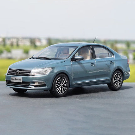 Shanghai Volkswagen Original Santana Sedan 1:18 Diecast Model Car - detailed collector display model