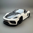 Norev Porsche Spyder RS 718 White 1:18 Diecast Model Car - detailed collector display model