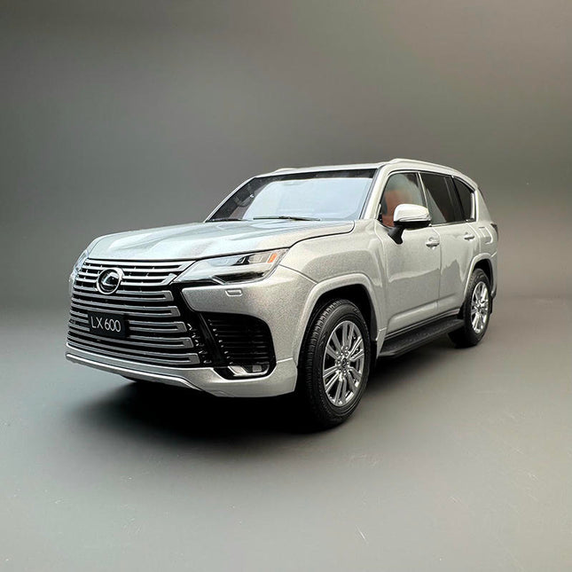 LCD Model Lexus LX600 1:18 Diecast Model Car - detailed collector display model