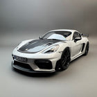 Norev Porsche 911 GT4 RS Silver 1:18 Diecast Model Car - detailed collector display model