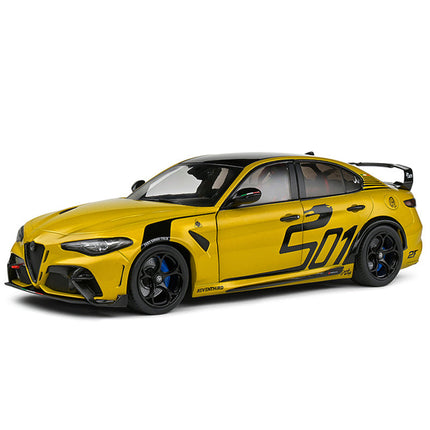 Solido Alfa Romeo Giulia GTA 2019 Red 1:18 Diecast Model Car - fine scale model replica