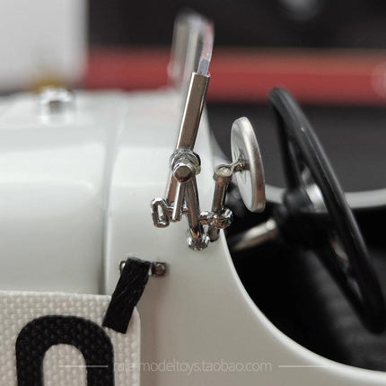 CMC Mercedes-Benz SSKL 1931 White Elephant No.10 1:18 Diecast Model Car - detailed die-cast style model