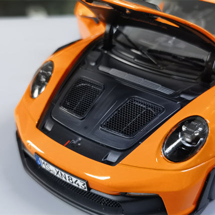 Norev Porsche 911 992 GT3 RS 2022 1:18 Diecast Model Car - detailed model car replica