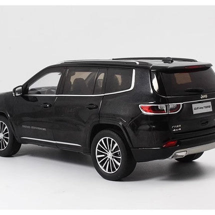 YX Car Model Jeep Grand Commander Blue 1:18 Diecast Model Car - premium collector scale model