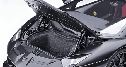 AutoArt Lamborghini Aventador SVJ Black 1:18 Diecast Model Car - scale model collectible piece