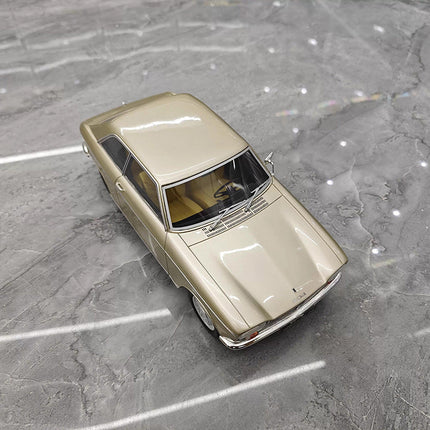 Otto Peugeot 204 (1965) Gold 1:18 Resin Model Car - showroom-quality model replica
