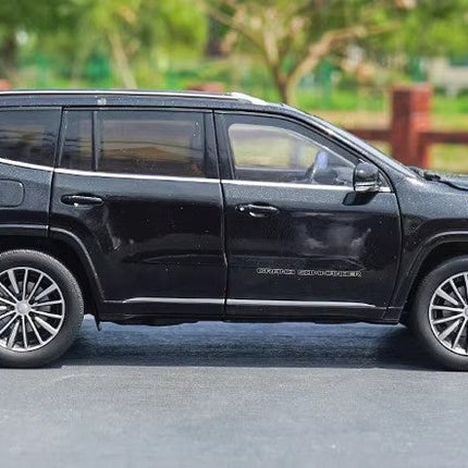 YX Car Model Jeep Grand Commander Blue 1:18 Diecast Model Car - detailed collectible replica