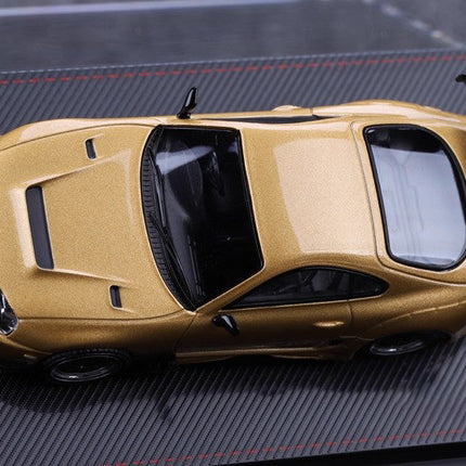 Ignition Model Toyota Supra JZA80 RZ Gold 1:64 Diecast Model Car - collector edition scale model