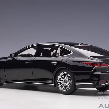AutoArt Lexus LS500 Black 1:18 Diecast Model Car - scale model for display