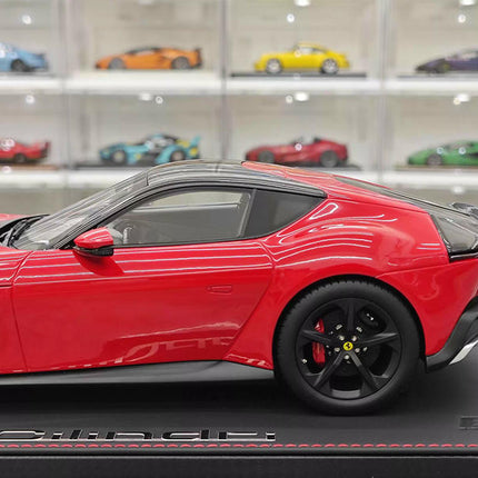 BBR Ferrari 12 Cilindri Coupe Red 1:18 Resin Model Car - detailed die-cast style model