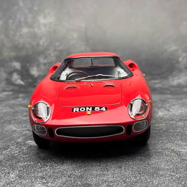 CMC Ferrari 250 LM 1:18 Diecast Model Car - studio product photo of the scale model