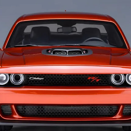 AutoArt Dodge Challenger R/T Widebody Orange 1:18 Diecast Model Car - detailed die-cast style model