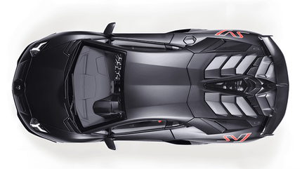 AutoArt Lamborghini Aventador SVJ Black 1:18 Diecast Model Car - scale replica for enthusiasts