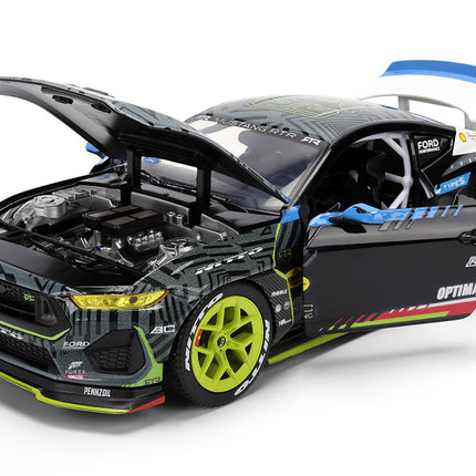 Ford Mustang RTR #25 Vaughn Gittin Jr. "Formula Drift PRO Championship" (2025) with Lights "RTR Vehicles" Series 1/24 Diecast Model Car by Jada