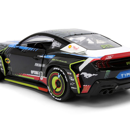 Ford Mustang RTR #25 Vaughn Gittin Jr. "Formula Drift PRO Championship" (2025) with Lights "RTR Vehicles" Series 1/24 Diecast Model Car by Jada