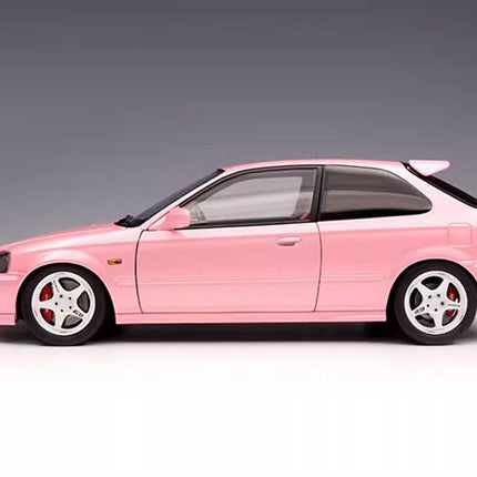 MH Honda Civic EK9 Purple 1:18 Diecast Model Car - showroom-quality model replica
