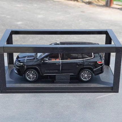 YX Car Model Jeep Grand Commander Blue 1:18 Diecast Model Car - detailed studio model shot