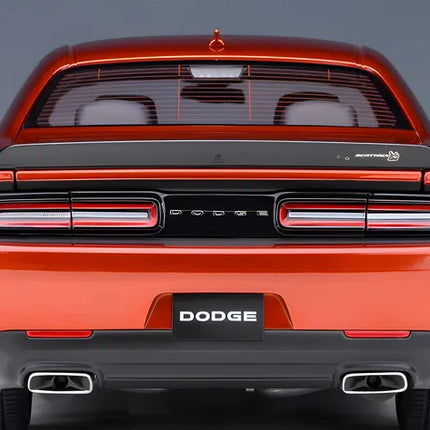 AutoArt Dodge Challenger R/T Widebody Orange 1:18 Diecast Model Car - collector edition scale model