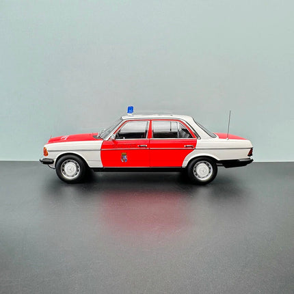 Norev Mercedes-Benz 200 W123 Emergency Ambulance 1984 1:18 Diecast Model Car - collectible scale model car