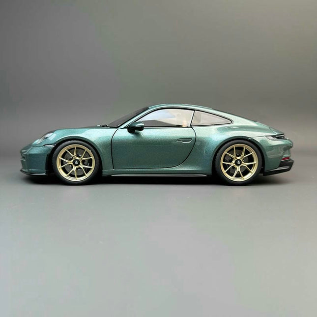 Norev Porsche 911 GT3 1:18 Diecast Model Car - studio product photo of the scale model