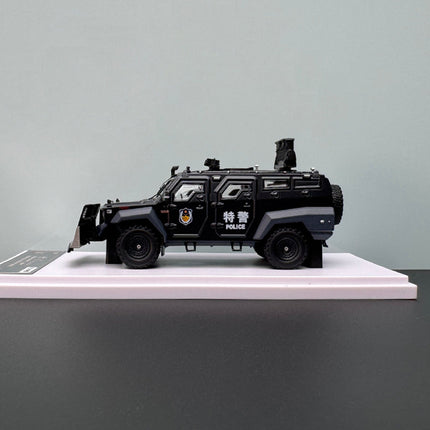 MB Spinosaurus Explosion-Proof Special Police 1:64 Diecast Model Car - collectible scale model car