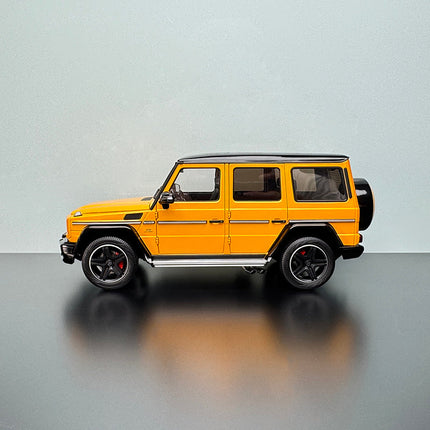 Almost Real Mercedes-Benz G63 AMG 2017 Yellow 1:18 Diecast Model Car - collectible scale model car