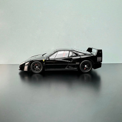 Kyosho Ferrari F40 1987 Black 1:18 Diecast Model Car - collectible scale model car