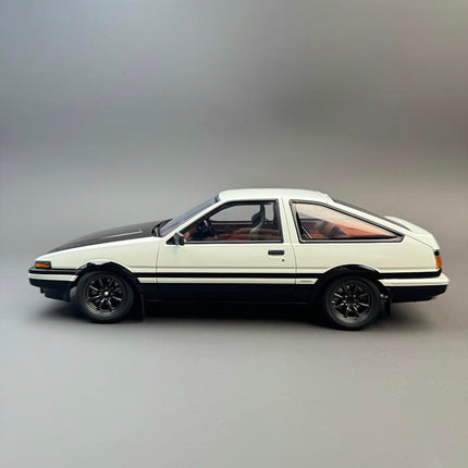 AutoArt Toyota AE86 Initial D 30th Anniversary 1:18 Diecast Model Car - studio product photo of the scale model