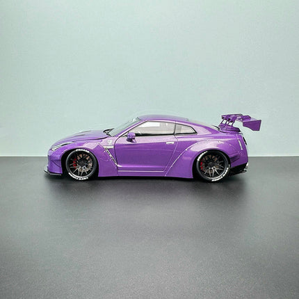 PGM Nissan LB GTR R35 Liberty Walk 1:18 Diecast Model Car - fine detailed model replica