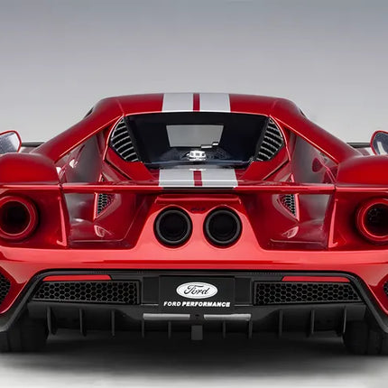 AutoArt Ford GT 2017 Red 1:18 Diecast Model Car - showroom-quality model replica
