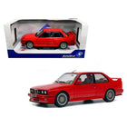 1986 BMW E30 M3 Red 1/18 Diecast Model Car by Solido - detailed collector display model