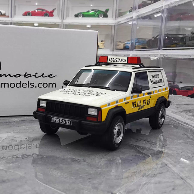 Otto Jeep Police Edition 1:18 Resin Model Car - detailed collector display model